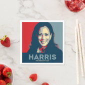 Kamala Harris社長2024 スタンダードカクテルナプキン (インサイチュ)