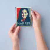 Kamala Harris社長2024 チラシ (手)