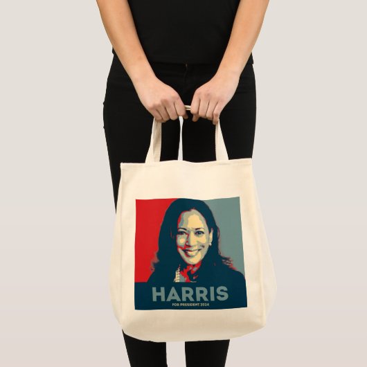 Kamala Harris社長2024 トートバッグ (正面(商品))