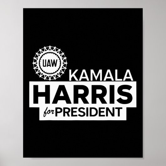 Kamala Harris社長2024 ポスター (正面)
