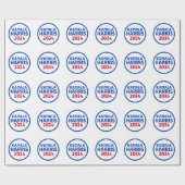 Kamala Harris社長2024 ラッピングペーパー (フラット)
