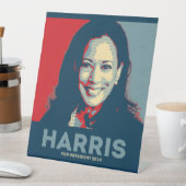 Kamala Harris社長2024 台座サイン (インサイチュ)