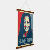 Kamala Harris社長2024 吊り下げ型タペストリー (傾斜あり)