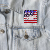 Kamala Harris社長2024 大統領の年 缶バッジ (インサイチュ)