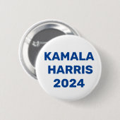 Kamala Harris社長2024 缶バッジ (正面&裏面)