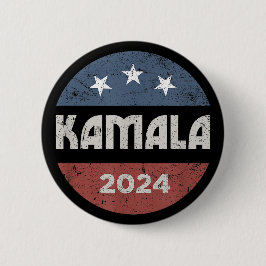 Kamala Harris社長2024 缶バッジ