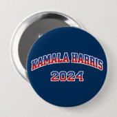 Kamala Harris社長2024 缶バッジ (正面&裏面)