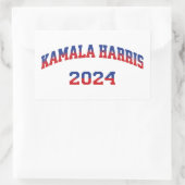 Kamala Harris社長2024 長方形シール (バッグ)