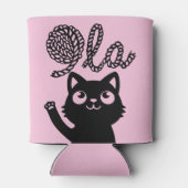 Kamala Harris社長2024 Comma La Cat and Yarn 缶クーラー (裏面)