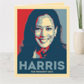 Kamala Harris社長2024 - Hope カード (正面)