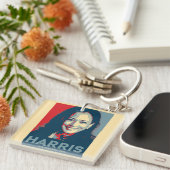 Kamala Harris社長2024 - Hope キーホルダー (正面右)