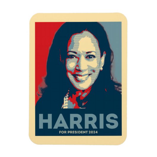 Kamala Harris社長2024 - Hope マグネット (縦)
