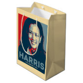 Kamala Harris社長2024 - Hope ミディアムペーパーバッグ (裏面アングル)