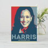 Kamala Harris社長2024 - Hope 招待状 (スタンド正面)