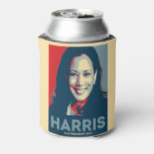 Kamala Harris社長2024 - Hope 缶クーラー (缶裏面)