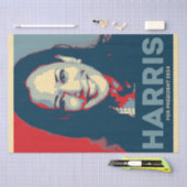 Kamala Harris社長2024 - Hope 薄葉紙 (クラフト)