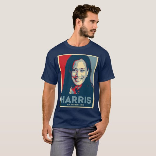 Kamala Harris社長2024 - Hope Tシャツ (正面フル)