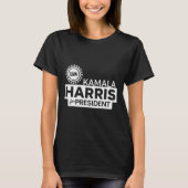 Kamala Harris社長2024 Tシャツ (正面)
