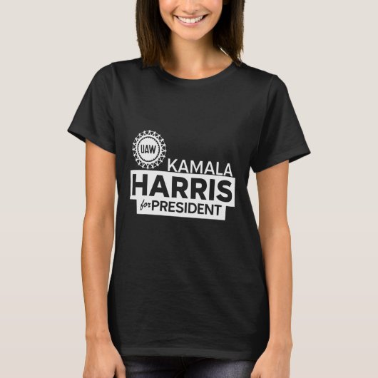 Kamala Harris社長2024 Tシャツ (正面)