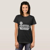 Kamala Harris社長2024 Tシャツ (正面フル)