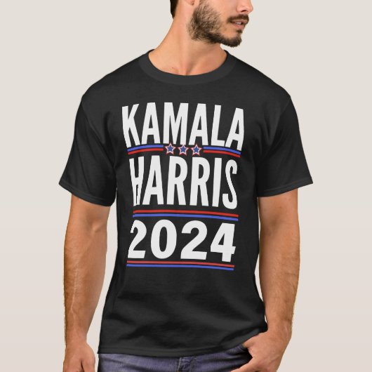 Kamala Harris社長2024 Tシャツ (正面)