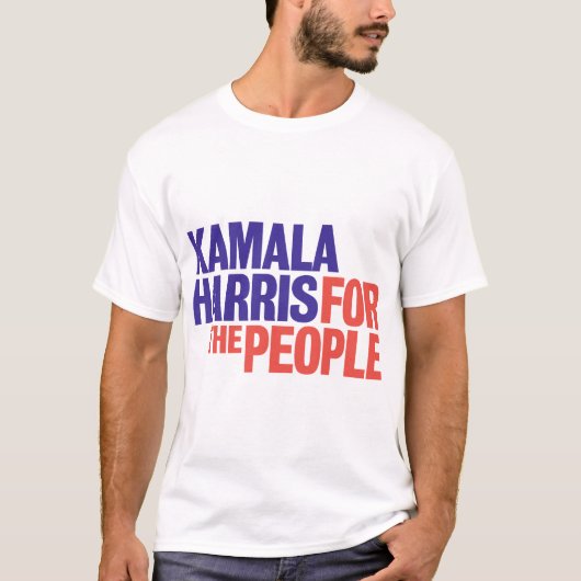 Kamala Harris社長2024 Tシャツ (正面)
