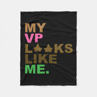 Kamala Harris社長My VpはMelaniに似ている フリースブランケット