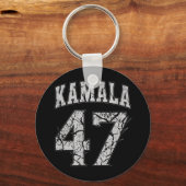 Kamala Harris第47回米国アメリカ大統領2024 キーホルダー (正面)