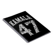 Kamala Harris第47回米国アメリカ大統領2024 ノートブック (右側)