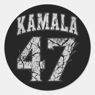 Kamala Harris第47回米国アメリカ大統領2024 ラウンドシール