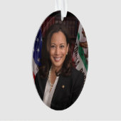 Kamala Harris米国副社長、バイデン氏2024 オーナメント (正面)