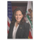 Kamala Harris米国副社長、バイデン氏2024 シール (正面)