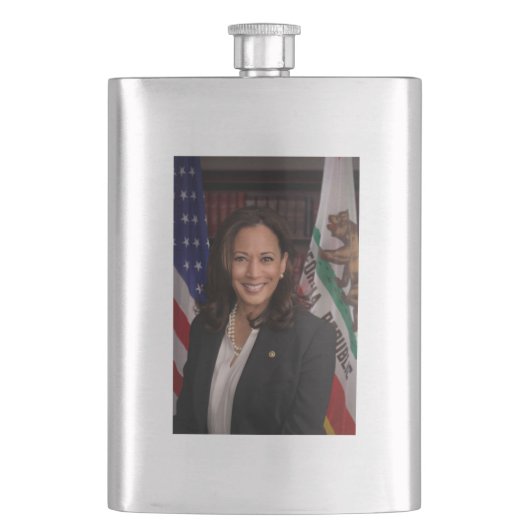 Kamala Harris米国副社長、バイデン氏2024 フラスク (正面)