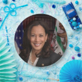 Kamala Harris米国副社長、バイデン氏2024 ペーパープレート (パーティー)