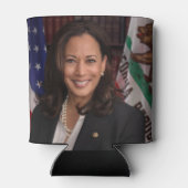 Kamala Harris米国副社長、バイデン氏2024 缶クーラー (裏面)