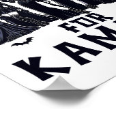 Kamala Harris選挙2024ハロウィーンのために ポスター (角)