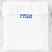 Kamala Harris （カスタマイズ可能）スタンプ ラウンドシール (バッグ)