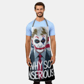 KAMALA HARRIS:「トランプは不真面目だ」 エプロン (着用した状態)