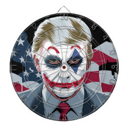 KAMALA HARRIS:「トランプは本気ではない ダーツボード