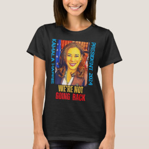 Kamala Harris ポップ・アートの Art President 2024 We't Not Tシャツ