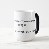 Kamala Harris：リーダーシップとインスピレーション モーフィングマグカップ (正面右)