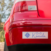 Kamala Harris 「子どもいない猫レディ」カスタムQRコード バンパーステッカー