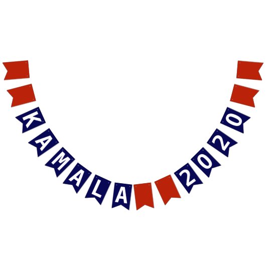 Kamala Harris 2020民主党大統領閣下ブルー バンティングフラッグ (全)