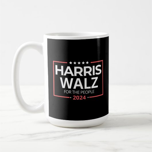 Kamala Harris 2024と大統領選挙キャンプ コーヒーマグカップ (左)