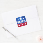 Kamala Harris 2024の進捗状況と統一をサポート スクエアシール (封筒)