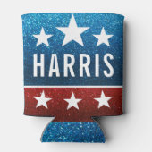 Kamala Harris 2024の進捗状況と統一をサポート 缶クーラー (裏面)