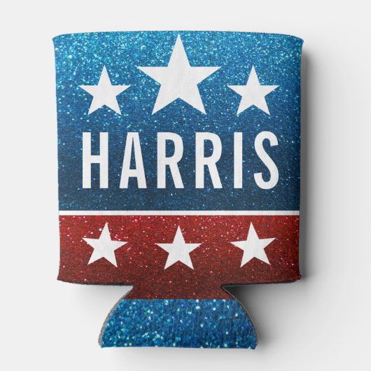 Kamala Harris 2024の進捗状況と統一をサポート 缶クーラー (裏面)