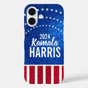 Kamala Harris 2024の進捗状況と統一をサポート iPhone 16ケース