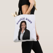 Kamala Harris 2024への投票 トートバッグ (クローズアップ)