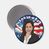 Kamala Harris 2024への投票 マグネット (正面/裏面)